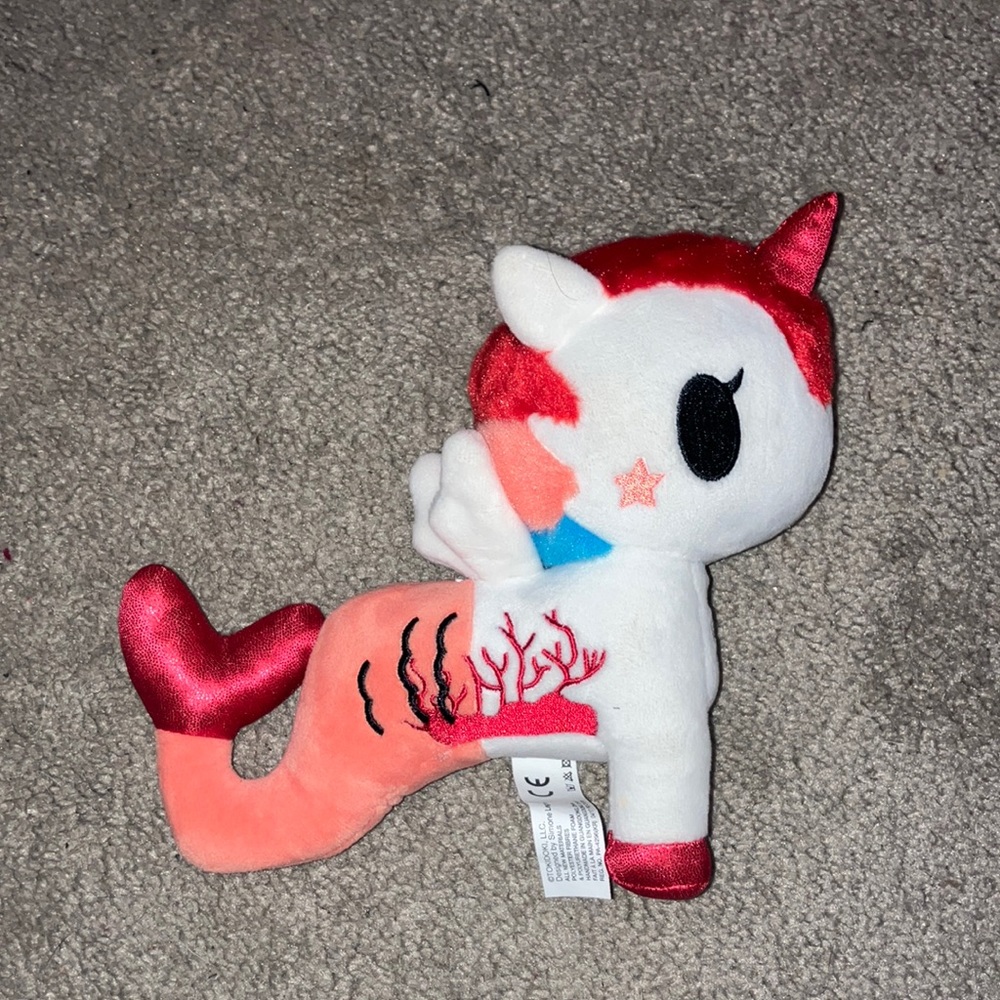 NWOT Adorable plush Tokidoki Mermicorn